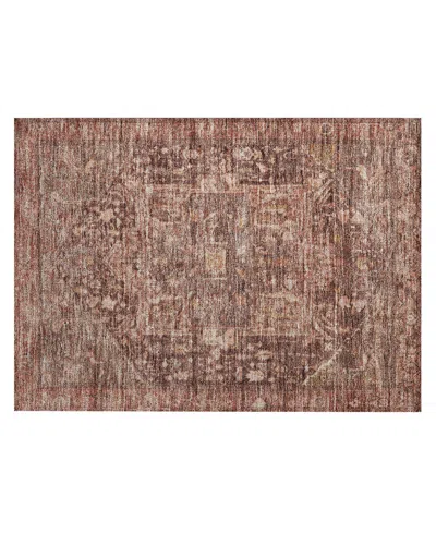 Addison Chantille Acn1240 1'8"x2'6" Area Rug In Burgundy