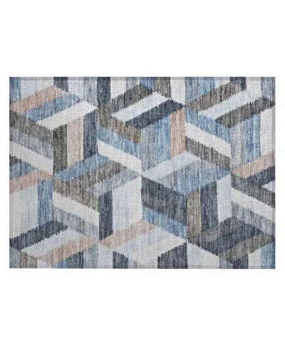 Addison Chantille Acn1241 1'8"x2'6" Area Rug In Blue