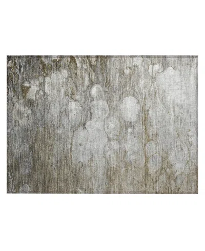 Addison Chantille Acn1279 1'8"x2'6" Area Rug In Brown