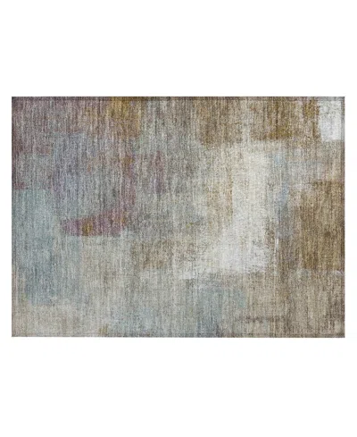Addison Chantille Acn1296 1'8"x2'6" Area Rug In Brown