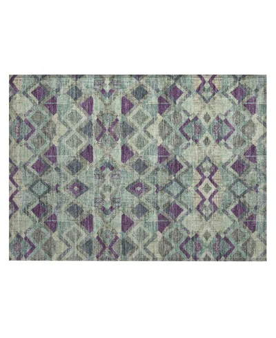 Addison Chantille Acn1311 1'8"x2'6" Area Rug In Green