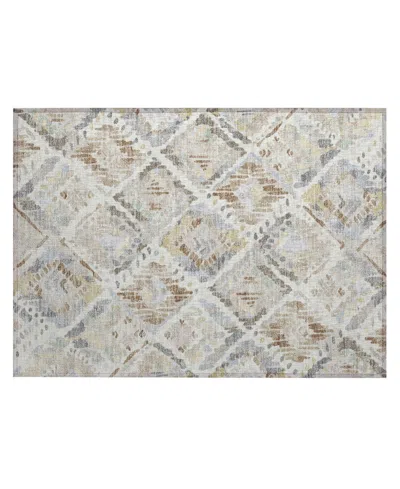 Addison Chantille Acn1330 1'8"x2'6" Area Rug In White