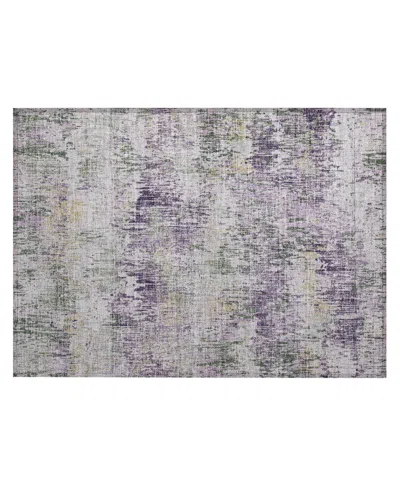 Addison Chantille Acn1379 1'8"x2'6" Area Rug In Purple