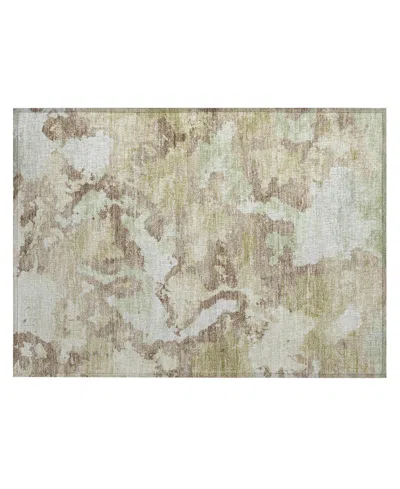 Addison Chantille Acn1388 1'8"x2'6" Area Rug In Brown