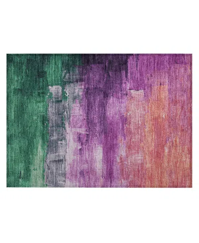 Addison Chantille Acn1479 1'8"x2'6" Area Rug In Purple
