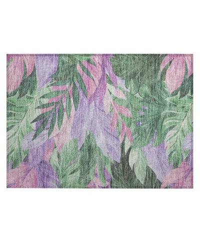 Addison Chantille Acn1496 1'8"x2'6" Area Rug In Green