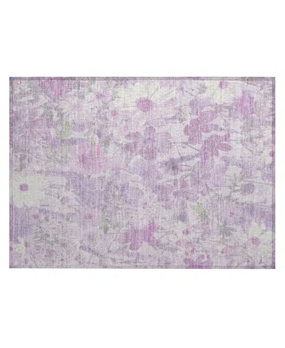 Addison Chantille Acn1509 1'8"x2'6" Area Rug In Purple