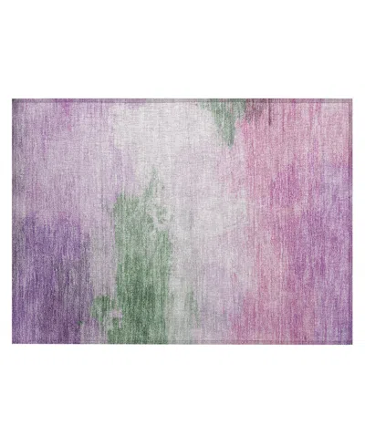 Addison Chantille Acn1519 1'8"x2'6" Area Rug In Purple