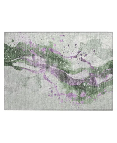 Addison Chantille Acn1523 1'8"x2'6" Area Rug In Green