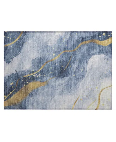 Addison Chantille Acn1529 1'8"x2'6" Area Rug In Blue