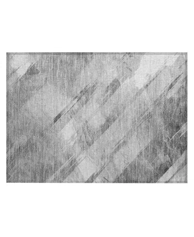 Addison Chantille Acn1537 1'8"x2'6" Area Rug In Gray