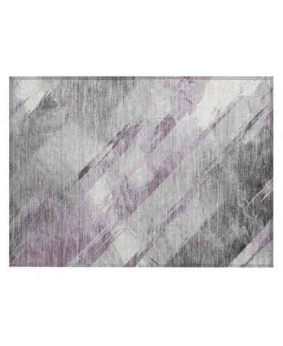 Addison Chantille Acn1538 1'8"x2'6" Area Rug In Purple