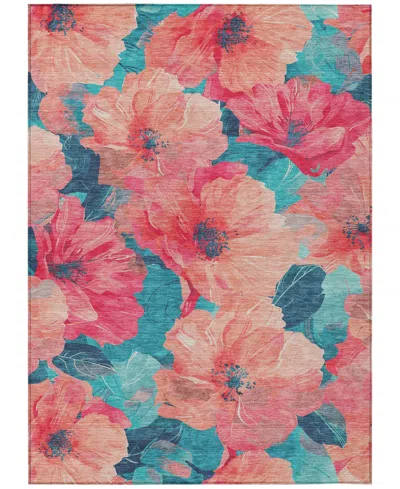 Addison Chantille Acn1547 3'x5' Area Rug In Pink