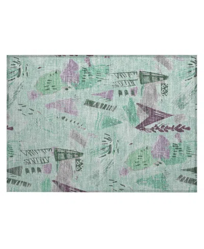 Addison Chantille Acn1578 1'8"x2'6" Area Rug In Green