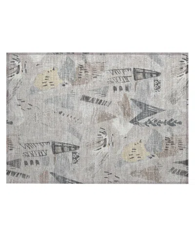 Addison Chantille Acn1580 1'8"x2'6" Area Rug In Brown