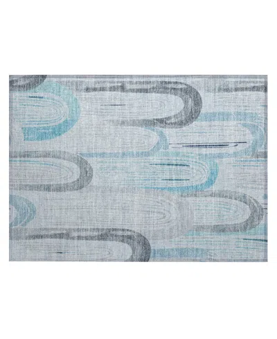 Addison Chantille Acn1594 1'8"x2'6" Area Rug In Gray
