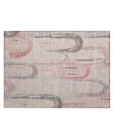 Addison Chantille Acn1595 1'8"x2'6" Area Rug In Pink