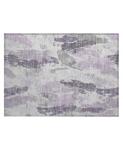 Addison Chantille Acn1599 1'8"x2'6" Area Rug In Purple