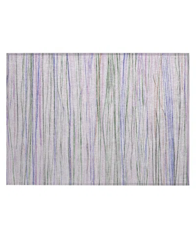 Addison Chantille Acn1605 1'8"x2'6" Area Rug In Purple