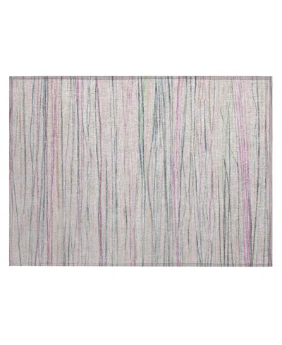 Addison Chantille Acn1607 1'8"x2'6" Area Rug In Pink