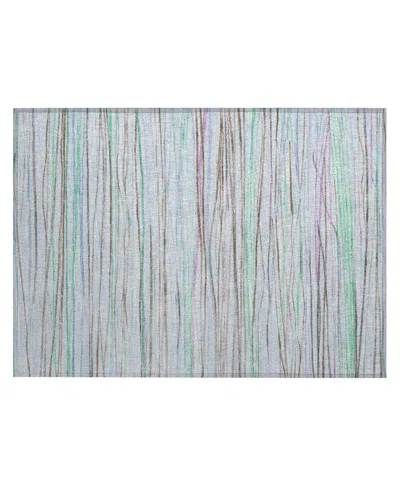Addison Chantille Acn1608 1'8"x2'6" Area Rug In Gray