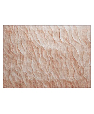 Addison Chantille Acn1615 1'8"x2'6" Area Rug In Orange