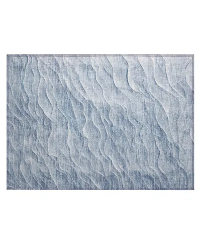 Addison Chantille Acn1616 1'8"x2'6" Area Rug In Blue