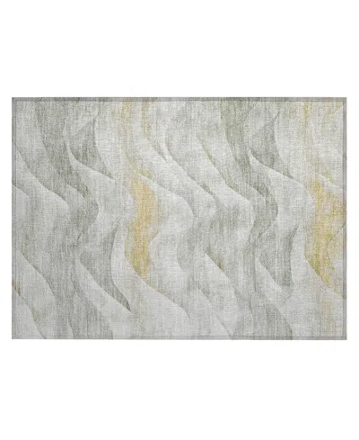 Addison Chantille Acn1622 1'8"x2'6" Area Rug In Silver