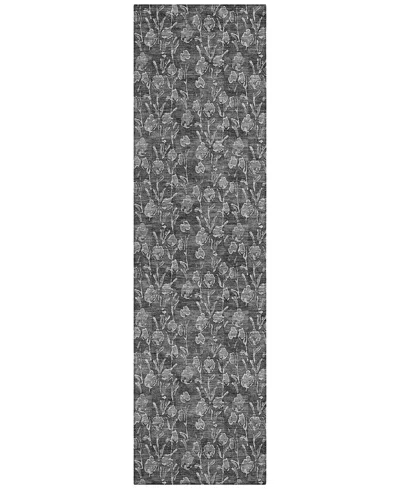 Addison Chantille Acn692 2'3"x7'6" Runner Area Rug In Gray