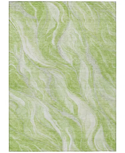 Addison Chantille Machine Washable Acn720 8'x10' Area Rug In Moss