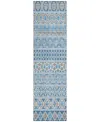 Addison Chantille Acn726 2'3"x7'6" Runner Area Rug In Mist