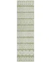 Addison Chantille Acn726 2'3"x7'6" Runner Area Rug In Sage