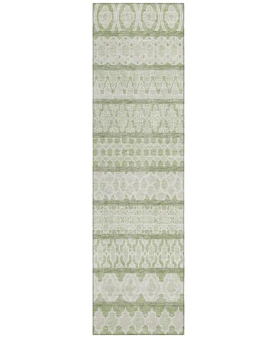 Addison Chantille Acn726 2'3"x7'6" Runner Area Rug In Sage