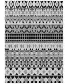 Addison Chantille Machine Washable Acn726 5'x7'6" Area Rug In Black