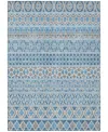 Addison Chantille Machine Washable Acn726 5'x7'6" Area Rug In Mist