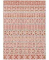 Addison Chantille Acn726 9'x12' Area Rug In Salmon