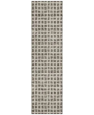 Addison Chantille Acn727 2'3"x7'6" Runner Area Rug In Brown