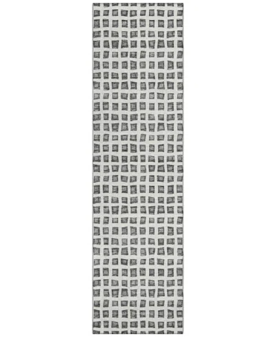 Addison Chantille Acn727 2'3"x7'6" Runner Area Rug In Gray