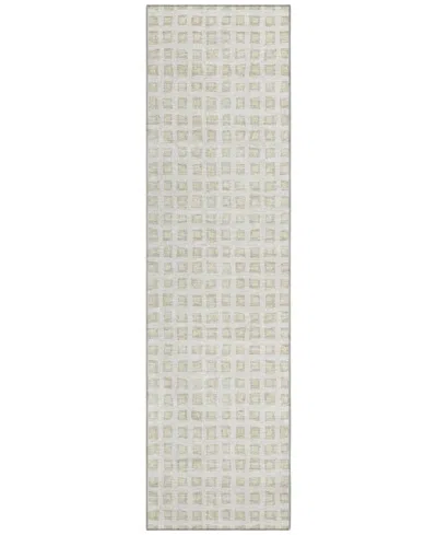 Addison Chantille Acn727 2'3"x7'6" Runner Area Rug In Ivory