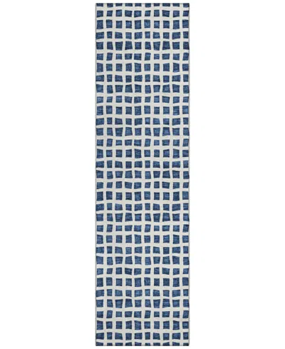 Addison Chantille Acn727 2'3"x7'6" Runner Area Rug In Navy