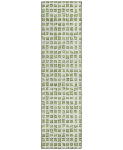 Addison Chantille Acn727 2'3"x7'6" Runner Area Rug In Sage
