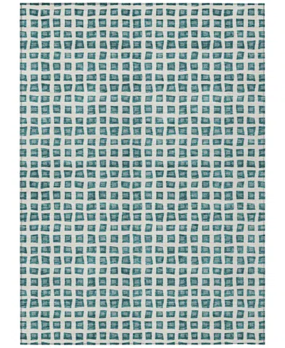 Addison Chantille Acn727 5'x7'6" Area Rug In Teal