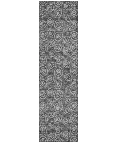 Addison Chantille Acn728 2'3"x7'6" Runner Area Rug In Gray