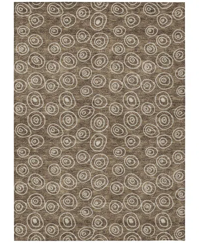 Addison Chantille Acn728 9'x12' Area Rug In Brown