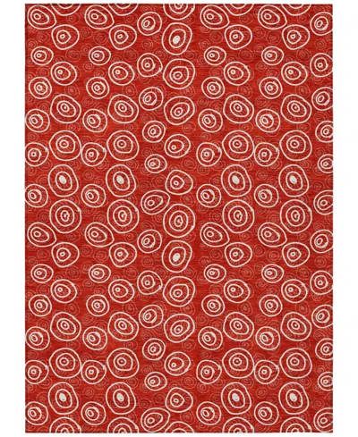 Addison Chantille Acn728 9'x12' Area Rug In Red