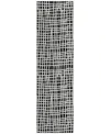 Addison Chantille Acn729 2'3"x7'6" Runner Area Rug In Black
