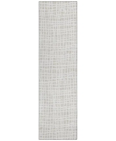 Addison Chantille Acn729 2'3"x7'6" Runner Area Rug In Ivory