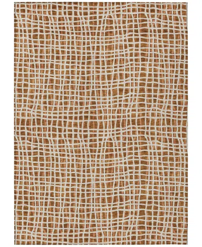 Addison Chantille Acn729 2'6"x3'10" Area Rug In Paprika