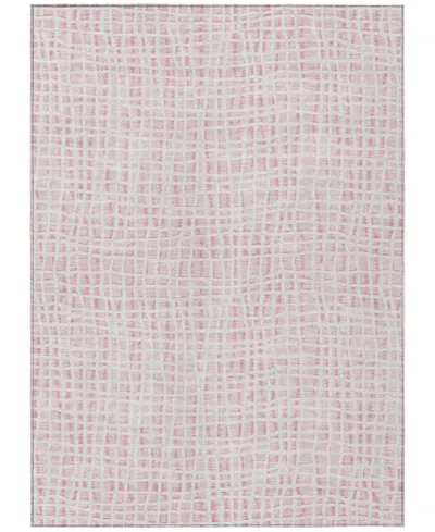 Addison Chantille Acn729 2'6"x3'10" Area Rug In Pink