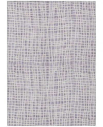 Addison Chantille Acn729 5'x7'6" Area Rug In Lilac